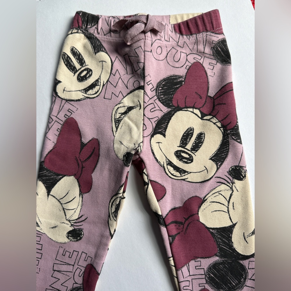 Zara Disney Minnie Mouse Leggings - Picture 2 of 5